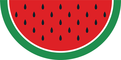 西瓜手绘矢量图素材